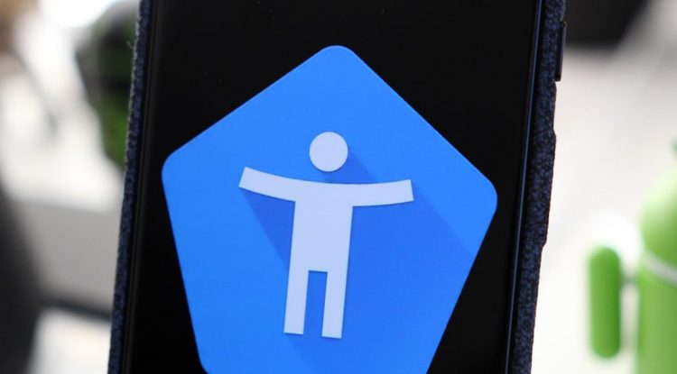 accessiblity icon on android device
